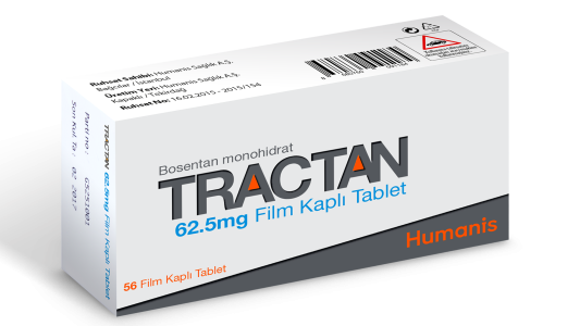 Tractan 62.5 mg Film Kaplı Tablet